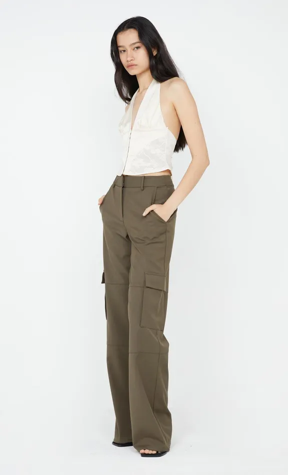 Bec Bridge Tops LAWENA HALTER TOP Ivory 8211 Women