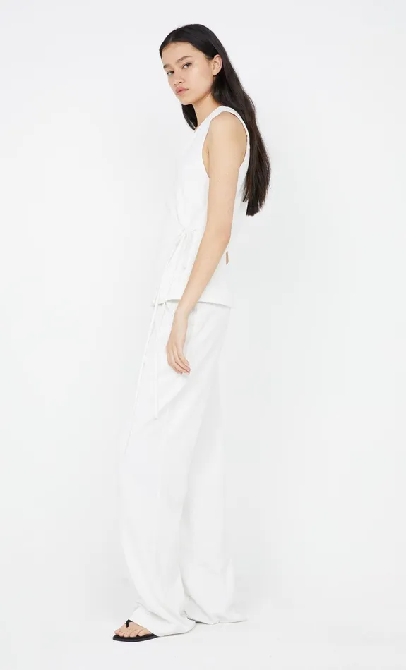 Bec Bridge Tops NINAH TIE VEST White 8211 Women