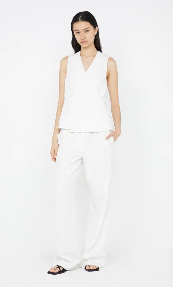 Bec Bridge Tops NINAH TIE VEST White 8211 Women