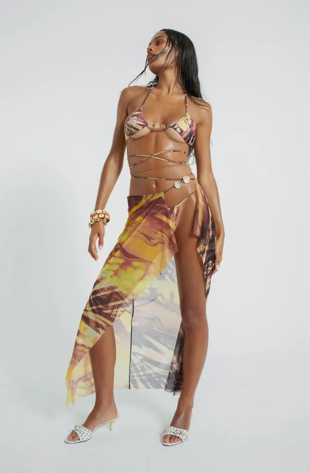 Bikini Tops Women Jaded London Aphrodite Micro Triangle Bikini Top