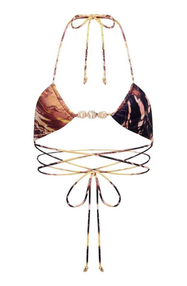 Bikini Tops Women Jaded London Aphrodite Micro Triangle Bikini Top