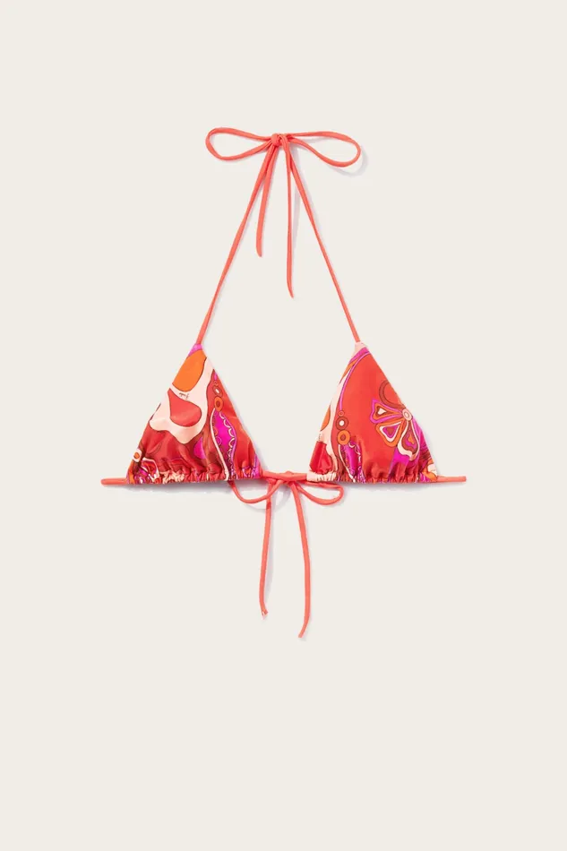 Bikini Women PUCCI OrchideePrint Bikini Top