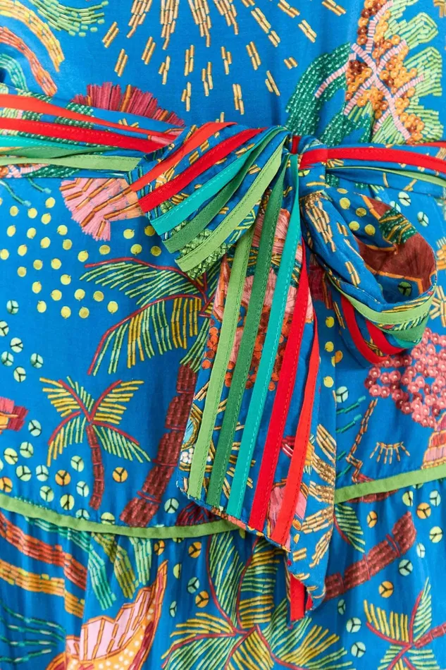 Blue Ocean Stories Maxi Dress Women Farm Rio Maxi Dresses