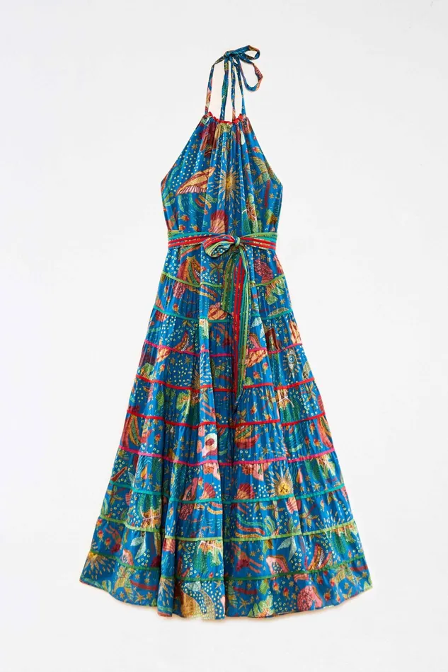 Blue Ocean Stories Maxi Dress Women Farm Rio Maxi Dresses