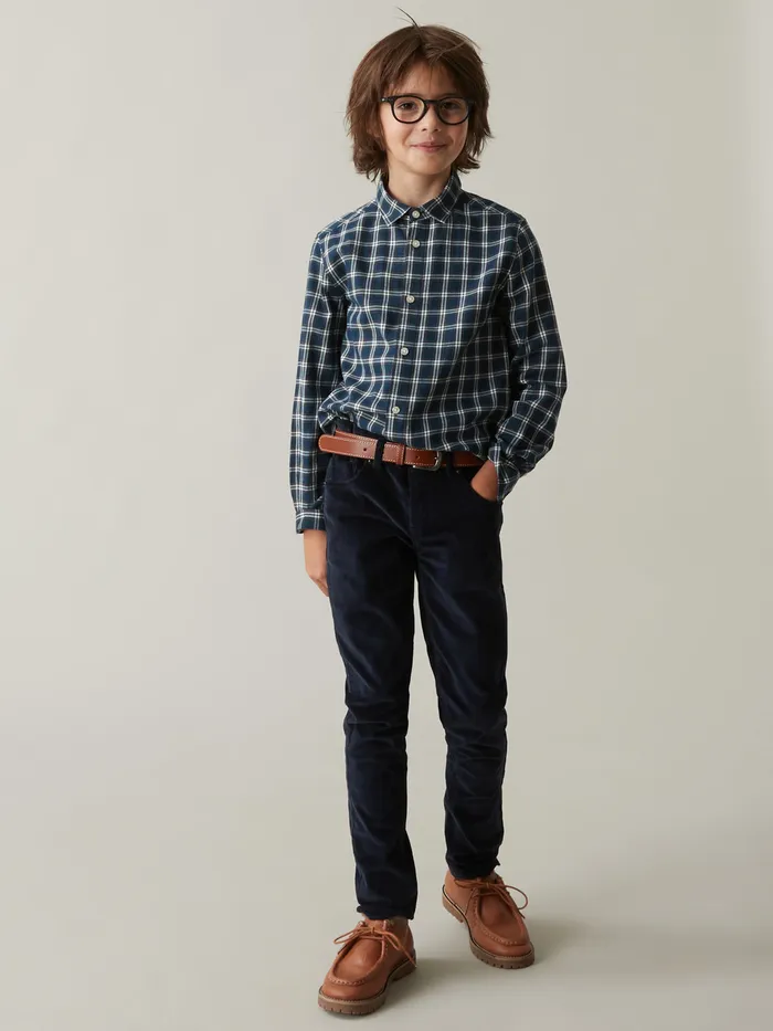 Boys Cyrillus Clothing SlimFit Corduroy Trousers
