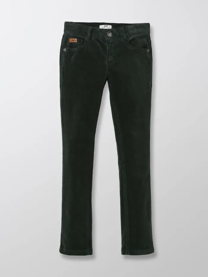 Boys Cyrillus Clothing SlimFit Corduroy Trousers