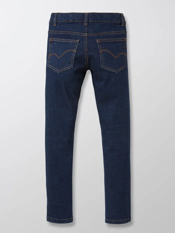 Boys Cyrillus Clothing SlimFit Jeans 6399 Bleu Fonce Uni