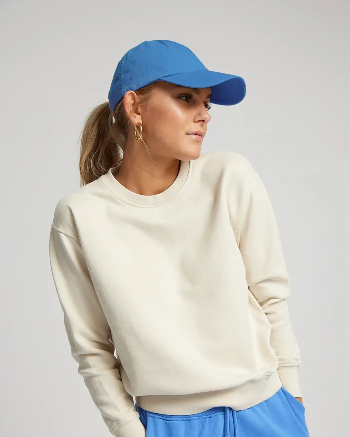 Caps Organic Cotton Cap 8211 Storm Grey Colorfulstandard Women