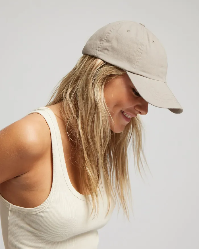 Caps Organic Cotton Cap 8211 Storm Grey Colorfulstandard Women