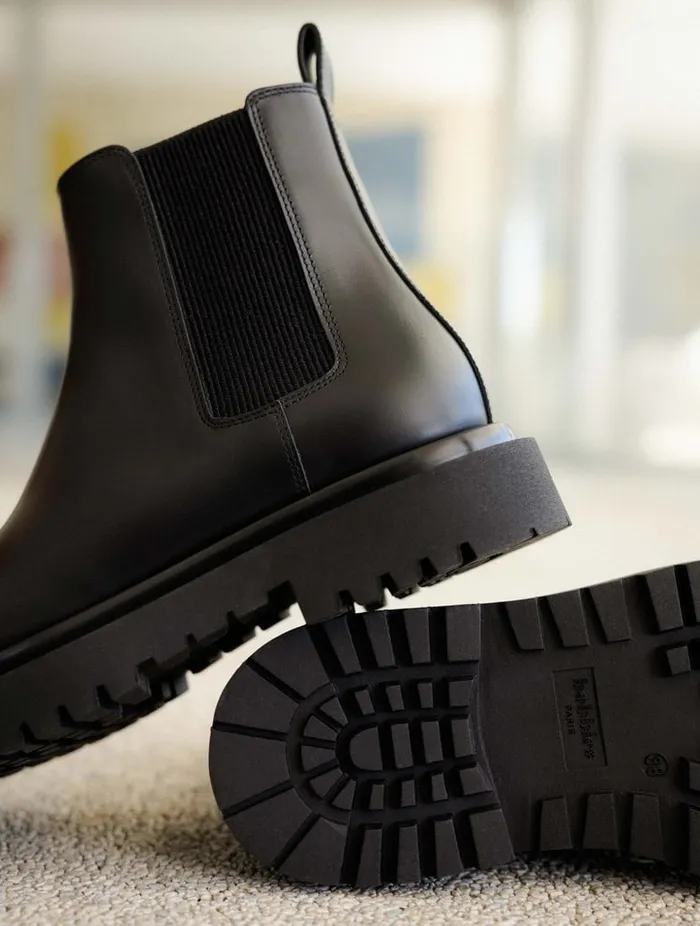 Carly Intense Black Women Bobbies Ankle Boots Carly Intense Black Women Bobbies Ankle Boots