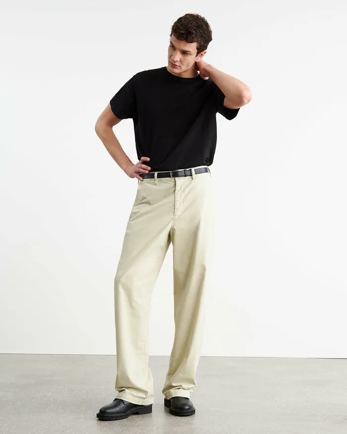 CARSEN PANT Dark Brown Pants and Shorts Nili Lotan Men