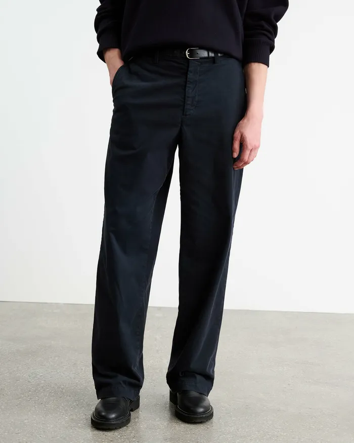 CARSEN PANT Dark Brown Pants and Shorts Nili Lotan Men