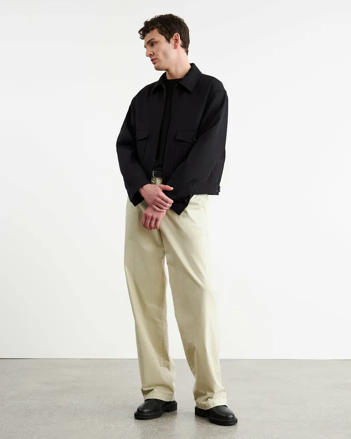 CARSEN PANT Dark Brown Pants and Shorts Nili Lotan Men