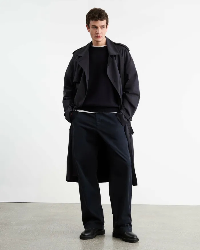 CARSEN PANT Dark Brown Pants and Shorts Nili Lotan Men