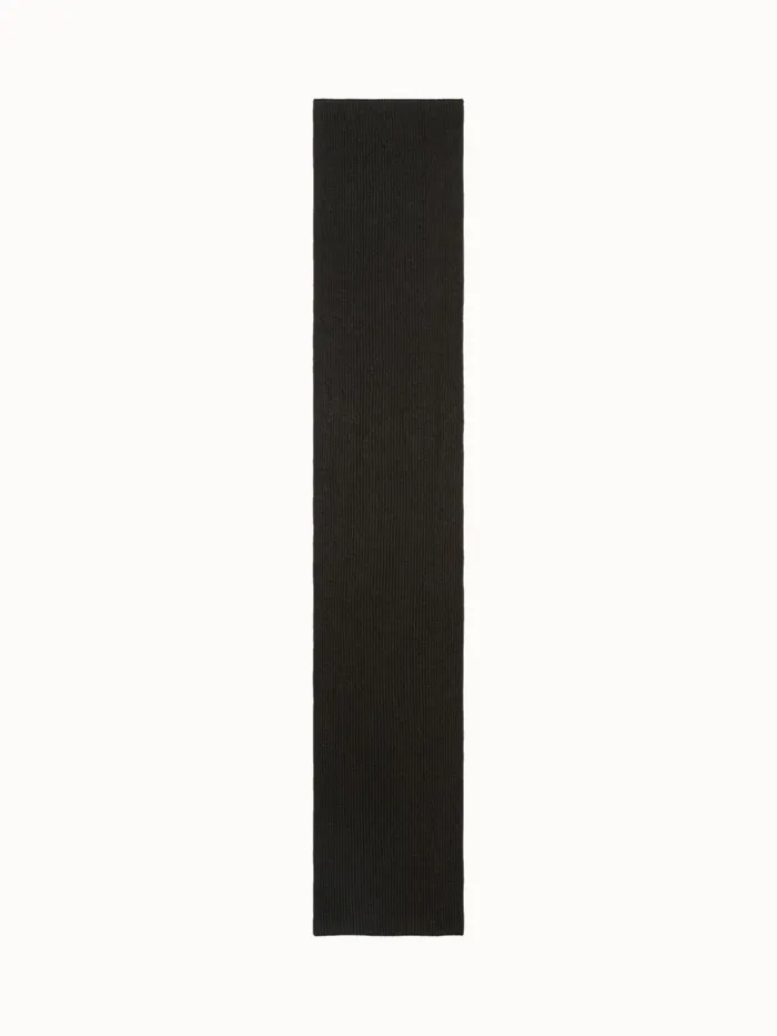 Cashmere Rib Knit Scarf Moss Women Akris Knitwear