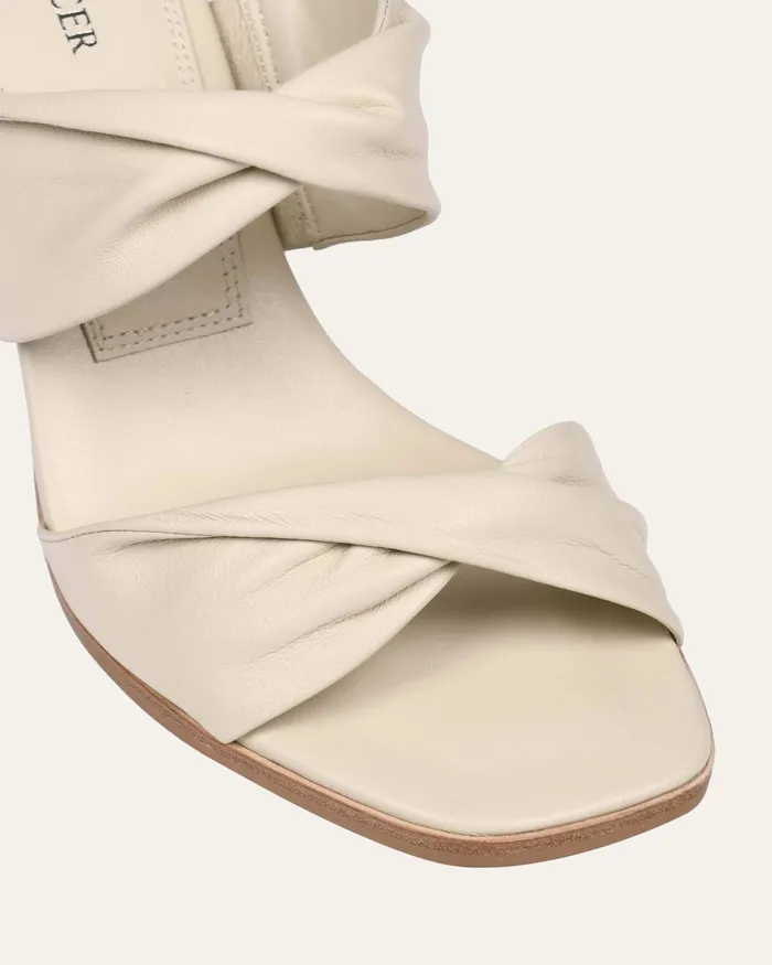 Caylie high heel sandals bone leather Women HIGH SANDALS jomercer Caylie high heel sandals bone leather Women HIGH SANDALS jomercer