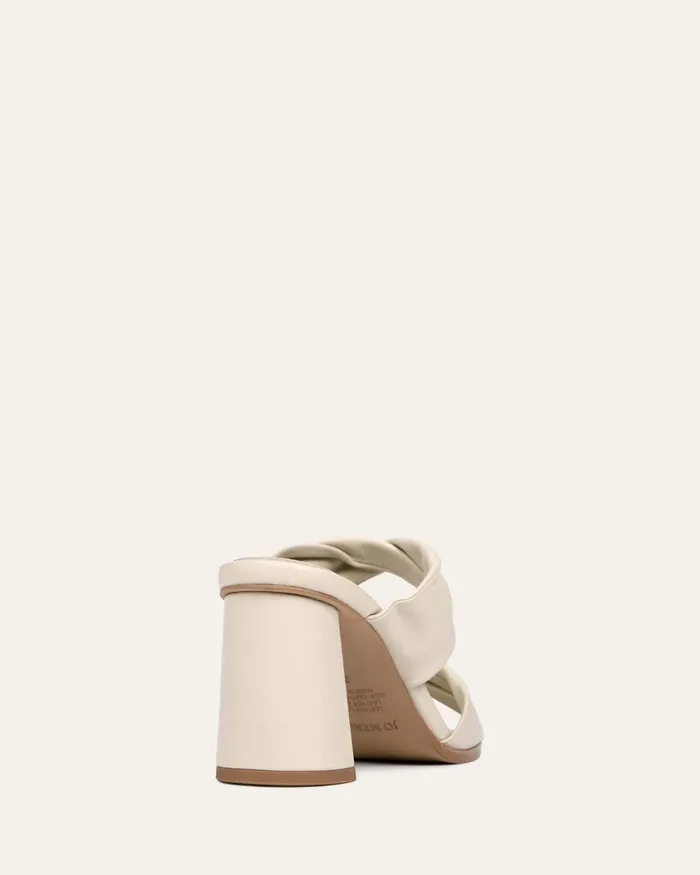 Caylie high heel sandals bone leather Women HIGH SANDALS jomercer Caylie high heel sandals bone leather Women HIGH SANDALS jomercer