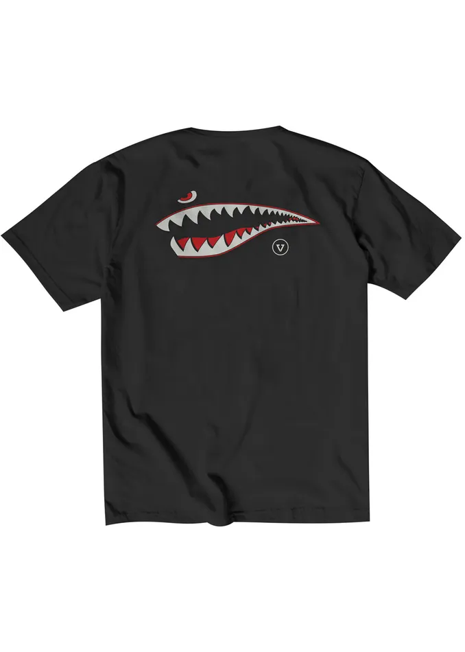 Clothing Vissla Youth Warbirds Boys Tee Black