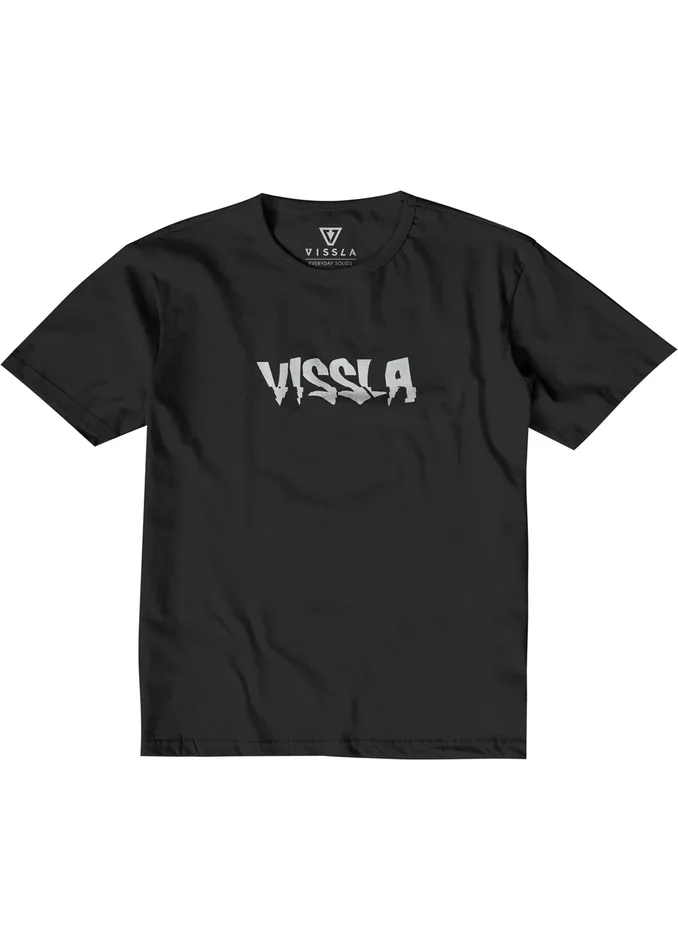 Clothing Vissla Youth Warbirds Boys Tee Black