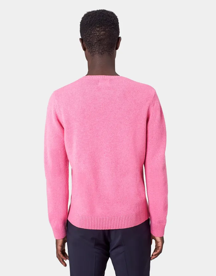 Colorfulstandard Classic Merino Wool Crew 8211 Oxblood Red Men Knit Sweaters