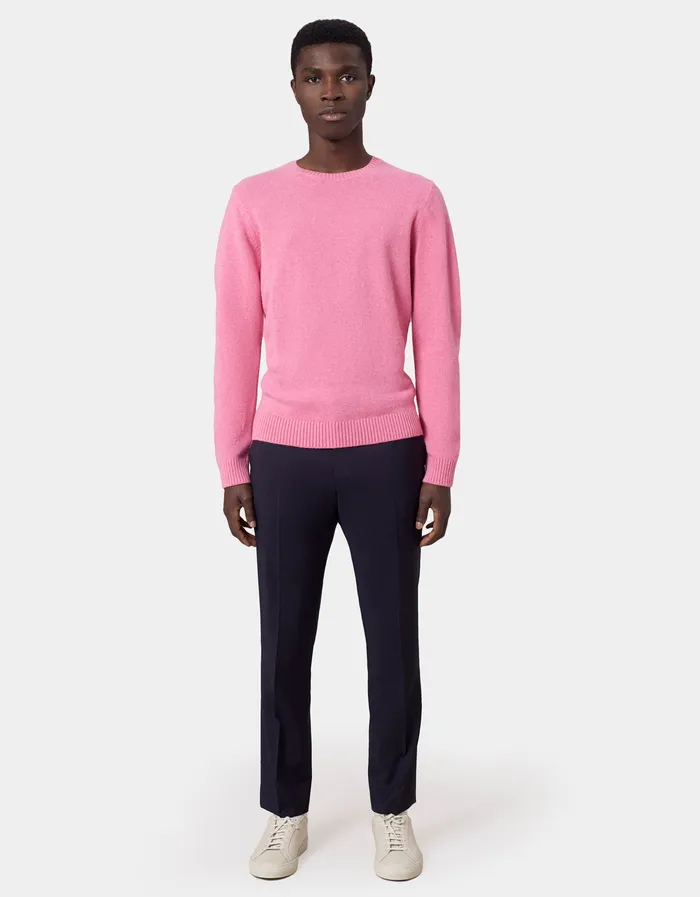 Colorfulstandard Classic Merino Wool Crew 8211 Oxblood Red Men Knit Sweaters