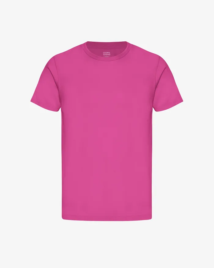 Colorfulstandard Classic Organic Tee 8211 Magenta Blaze Men TShirts