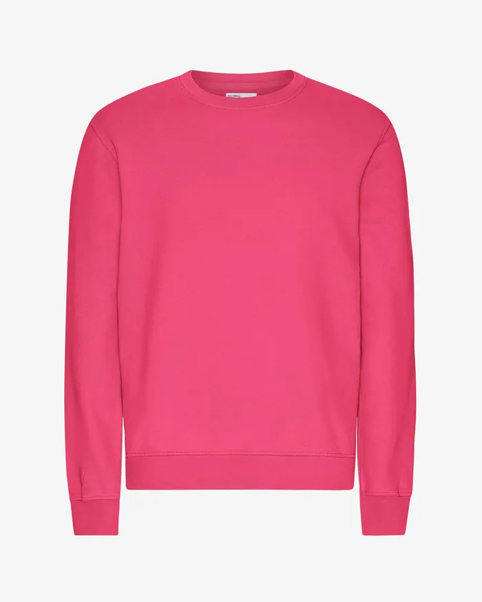 Colorfulstandard Crewneck Sweatshirts Men Classic Organic Crew 8211 Bubblegum Pink
