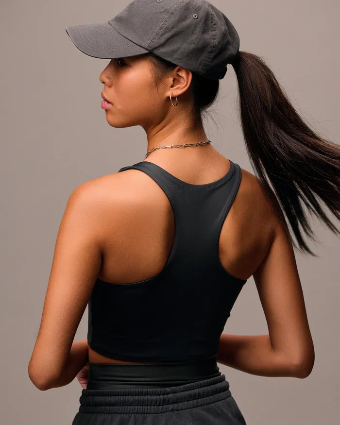Colorfulstandard Sports Bras Women Active Cropped Bra 8211 Ivory White