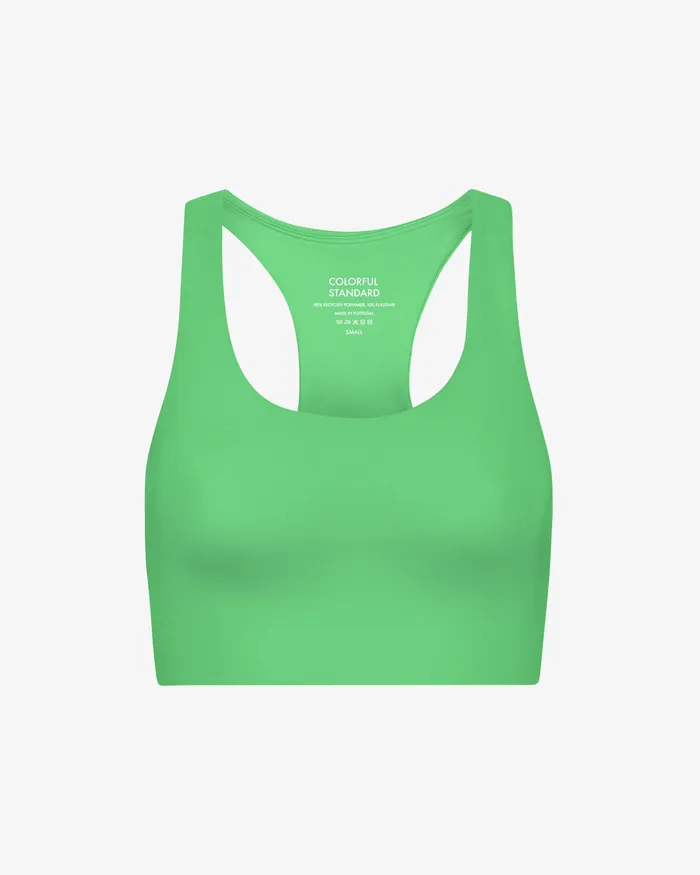 Colorfulstandard Sports Bras Women Active Cropped Bra 8211 Spring Green