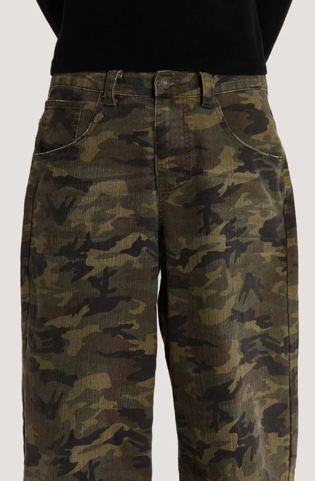 Colossus Jeans MenWomen Jaded London Camo Colossus Baggy Jeans