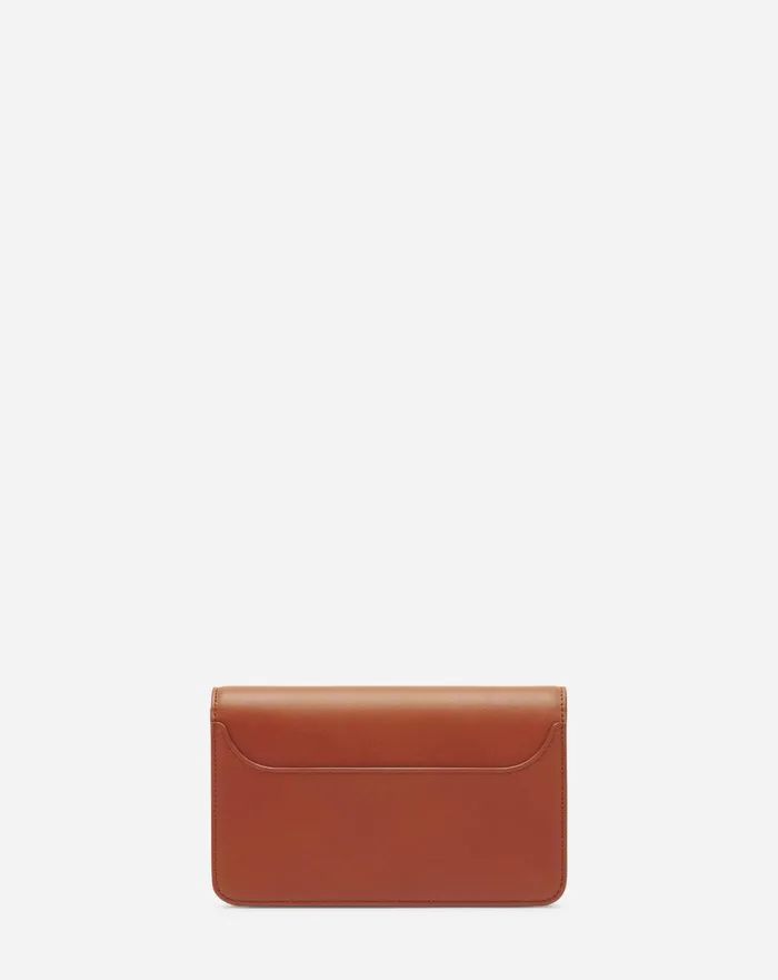Concerto Leather Wallet Tan Women Lanvin Wallets and Small Leather Goods
