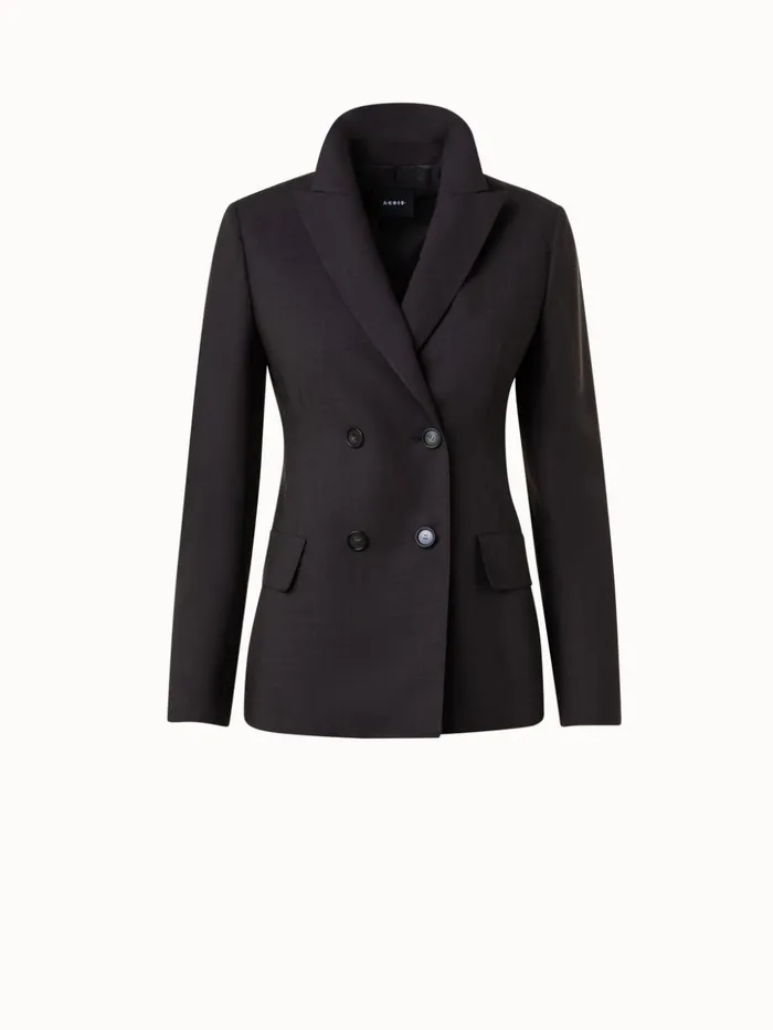 Cool Wool Jacket Mocca Women Akris Jackets