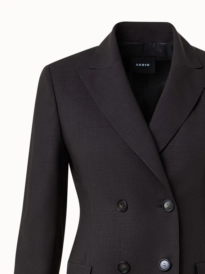 Cool Wool Jacket Mocca Women Akris Jackets