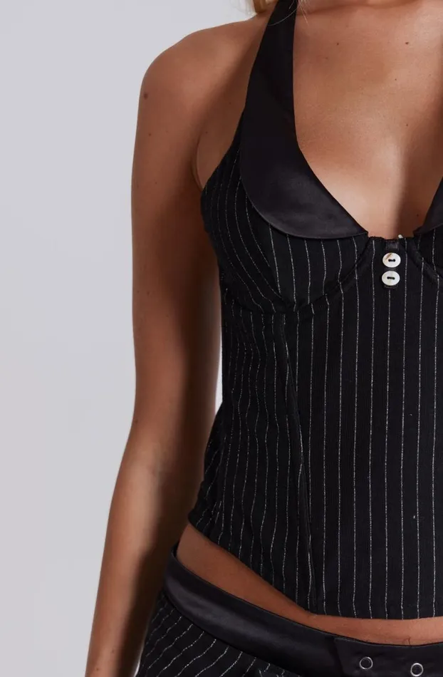 Corsets Women Jaded London Girlfriend Halter Corset Top