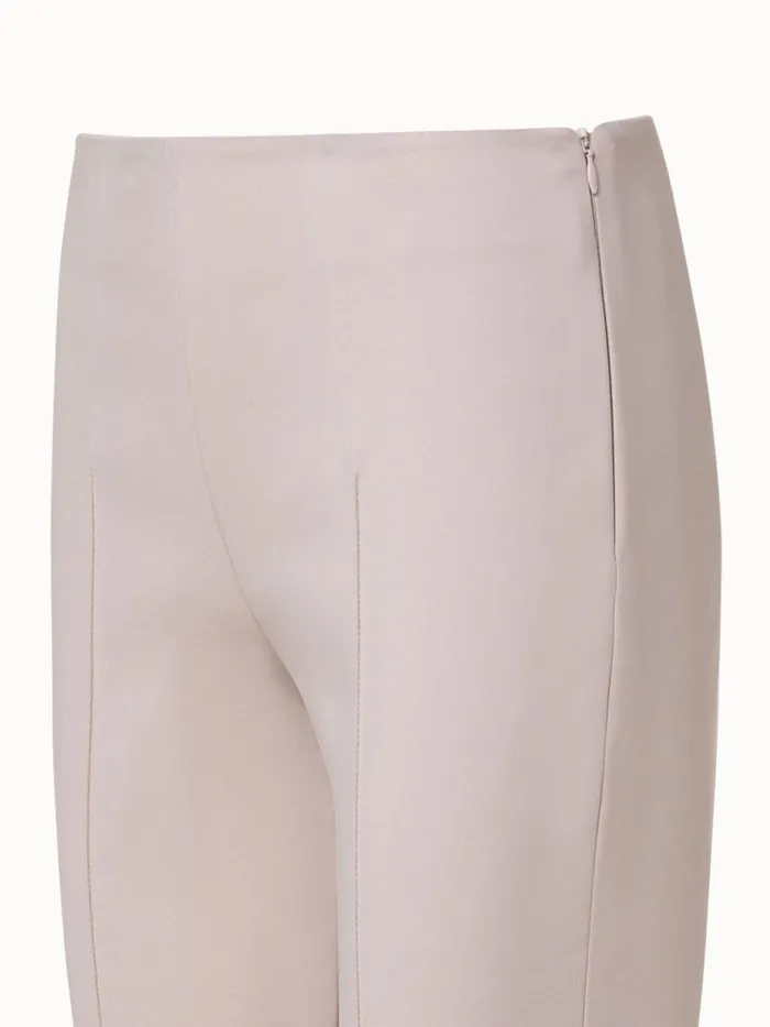 Cotton Techno Slim Pants Greige Women Akris Pants