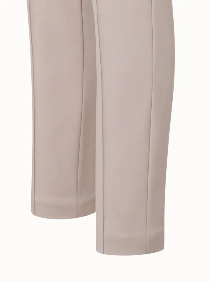 Cotton Techno Slim Pants Greige Women Akris Pants