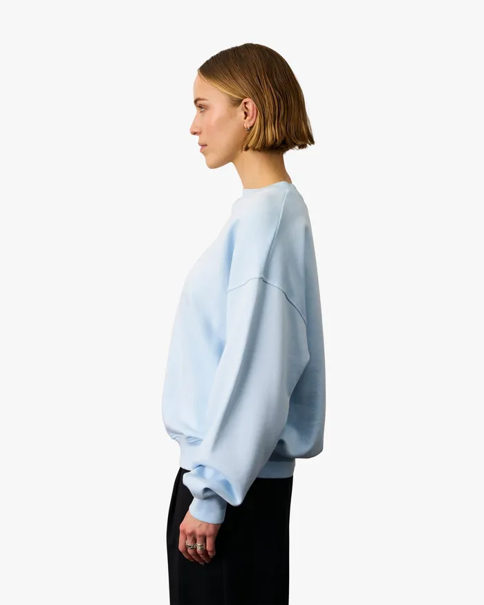 Crewneck Sweatshirts Women Organic Oversized Crew 8211 Sahara Camel Colorfulstandard