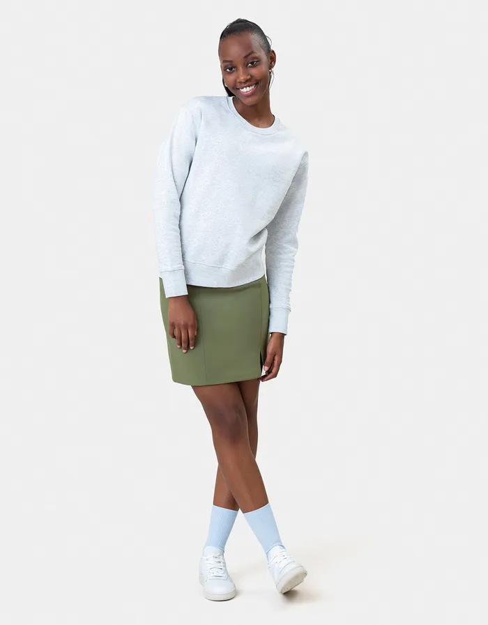 Crewneck Sweatshirts Women Women Classic Organic Crew 8211 Faded Pink Colorfulstandard
