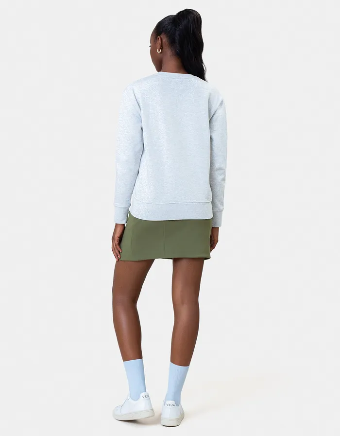 Crewneck Sweatshirts Women Women Classic Organic Crew 8211 Faded Pink Colorfulstandard