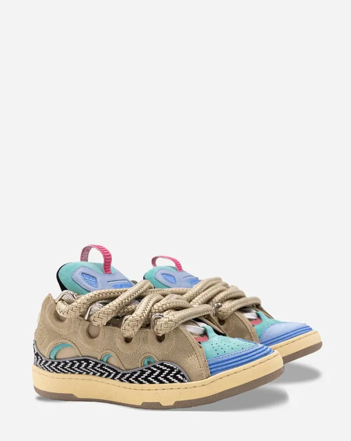 Curb Sneakers By Surgeon For Men Light Blue Men Lanvin Curb