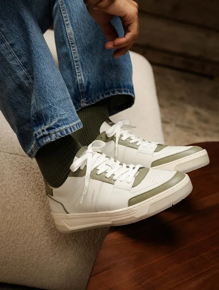 Cyrus Off White and Rosemary Men Bobbies Sneakers Cyrus Off White and Rosemary Men Bobbies Sneakers