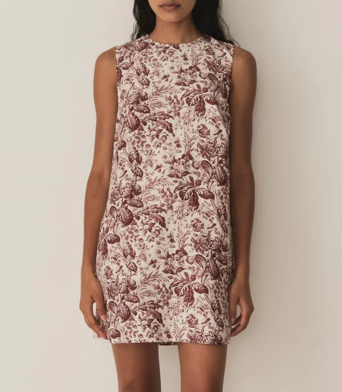 DEN Belina Dress Toile Botanique Women Dresses