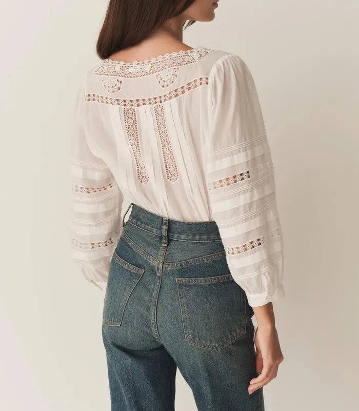 DEN Celeste Top Salt Women Tops