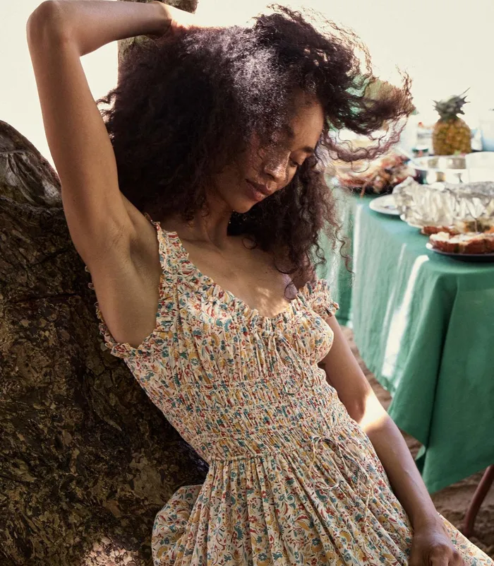 DEN Emmaretta Dress Wild Clover Floral Women Dresses