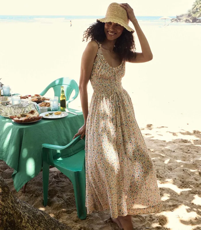 DEN Emmaretta Dress Wild Clover Floral Women Dresses