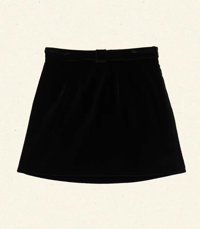 DEN Fillipa Skirt Black Women Skirts DEN Fillipa Skirt Black Women Skirts