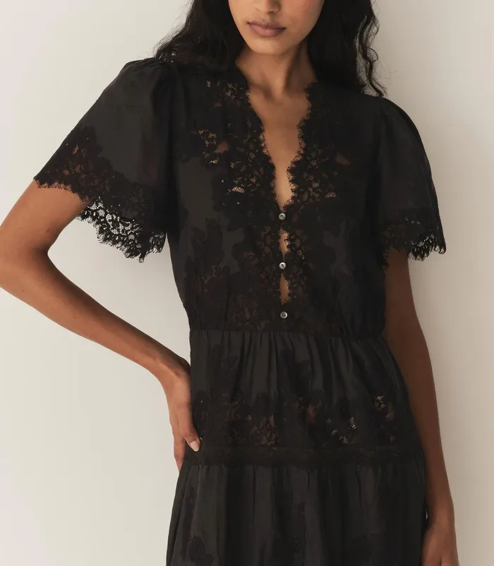 DEN Graciella Dress Black Women Dresses