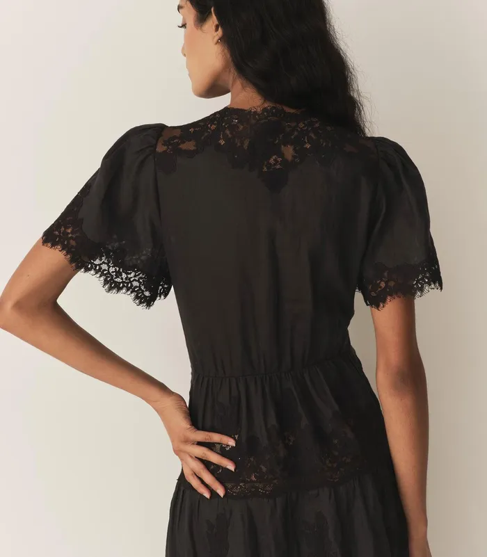 DEN Graciella Dress Black Women Dresses