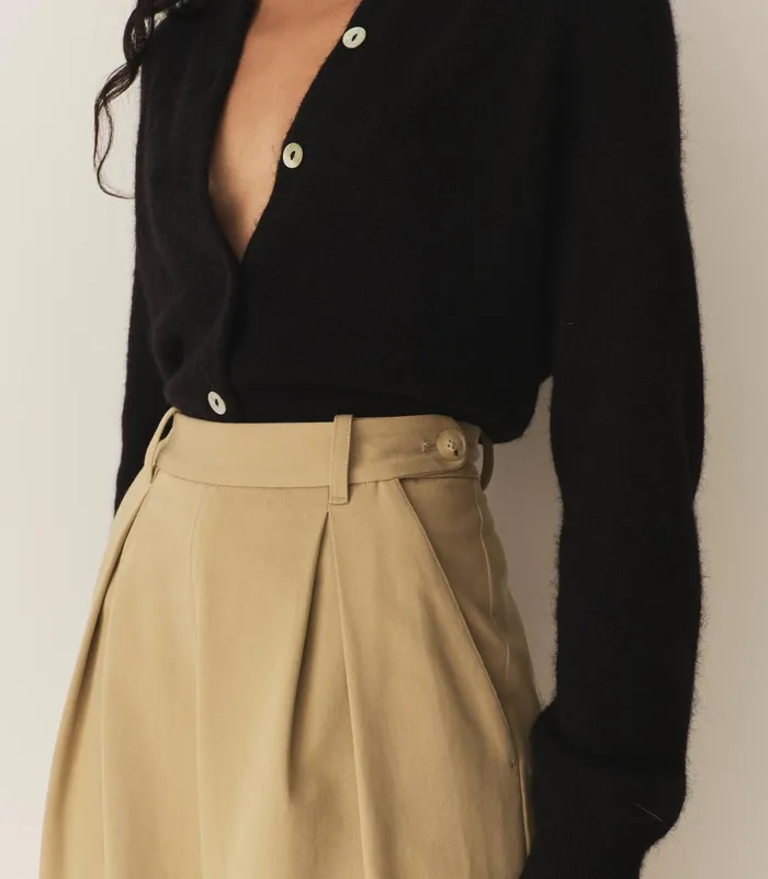 DEN Hilaire Pant Stone Women Pants and Shorts