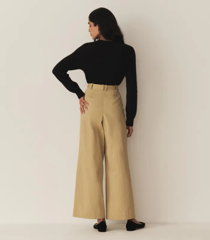 DEN Hilaire Pant Stone Women Pants and Shorts
